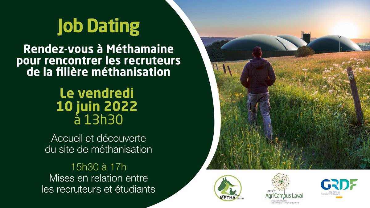 #formation #Methanisation <a href="/CfppaLaval/">CFPPA AgriCampus Laval</a>