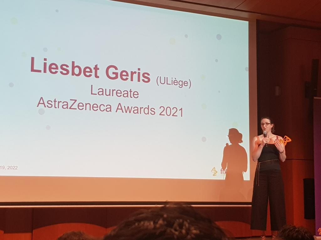 Félicitations à Liesbet Geris, lauréate du Prix AstraZeneca 2021 pour ses recherches dans le domaine de la médecine régénérative. Une ingénieure qui fait avancer la médecine !