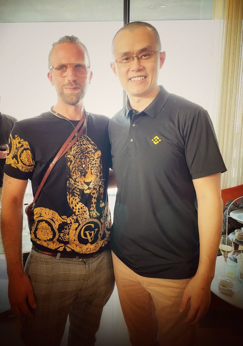 fabianfriedrich's tweet photo. Met #CZ from #Binance. @binance will be presenting partner at @Blockchance_ 2023 conference in Hamburg. It was remarkable talking to this genius mind and honorable businessman. Get involved https://t.co/9UzKF1VGjU https://t.co/pkYDWjHpjl