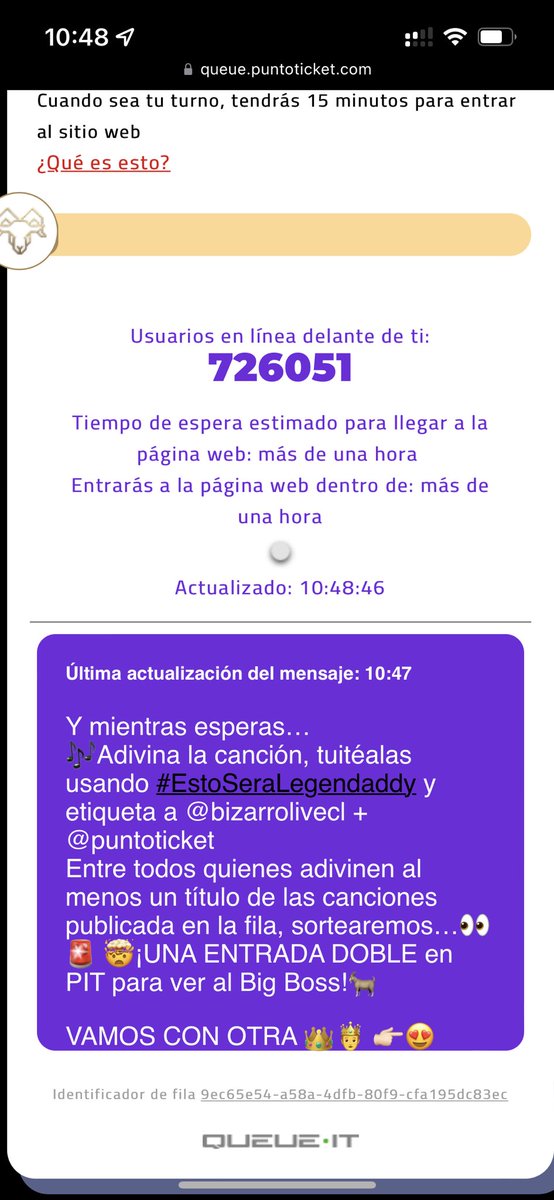 leeeeeslye's tweet photo. #EstoSeraLegendaddy
@puntoticket @puntoticket 
Tu príncipe 👑 
Y me metí 10 minutos antes 😭😭👇🏼 https://t.co/sRRnH6fmMd