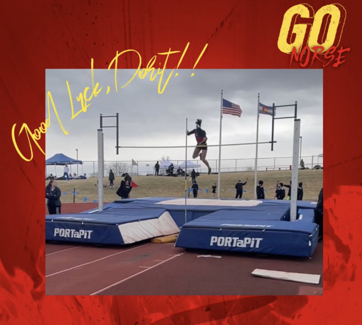 NorthglennTF's tweet photo. TODAY!! 11:30am @ Jeffco Stadium #getitgirl #upandover #statemeet #gonorse #norseproud 
@NGHS_Athletics @NorthglennSTEM @5StarActivities https://t.co/EANNs3QpNb