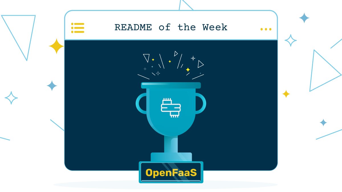 scarf_oss's tweet photo. README of the Week goes to 🥁🥁🥁 @openfaas 

https://t.co/q2dUtJaMcZ

Why? See 🧵 https://t.co/zDGPPf8NJq