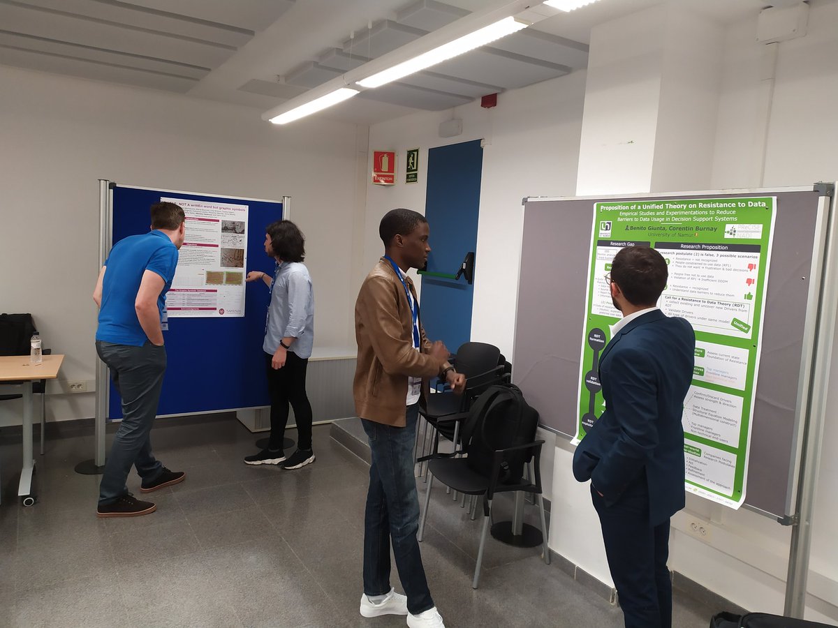 RCIS_Conference's tweet image. Second round! 🔔

The last set of research projects at #RCIS2022 has already been presented. Time to have a chat with the presenters! 🤝