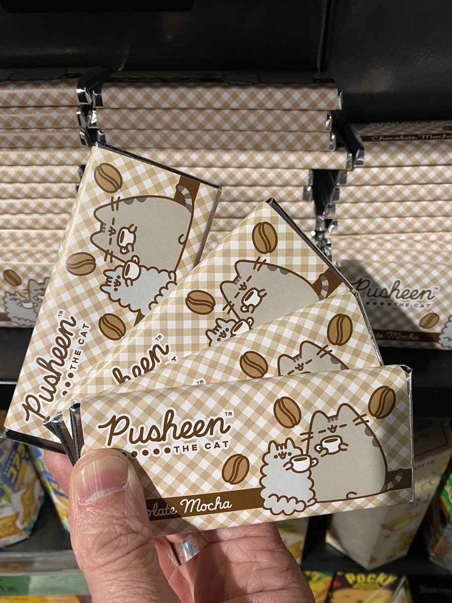 ❤️❤️❤️ How sweet? ❤️❤️❤️
Pusheen 🐱 chocolate 🍫  ‼️
#pusheencat #pusheenthecat #pusheens #cute #chocolate #hmv #hmvmeadowhall