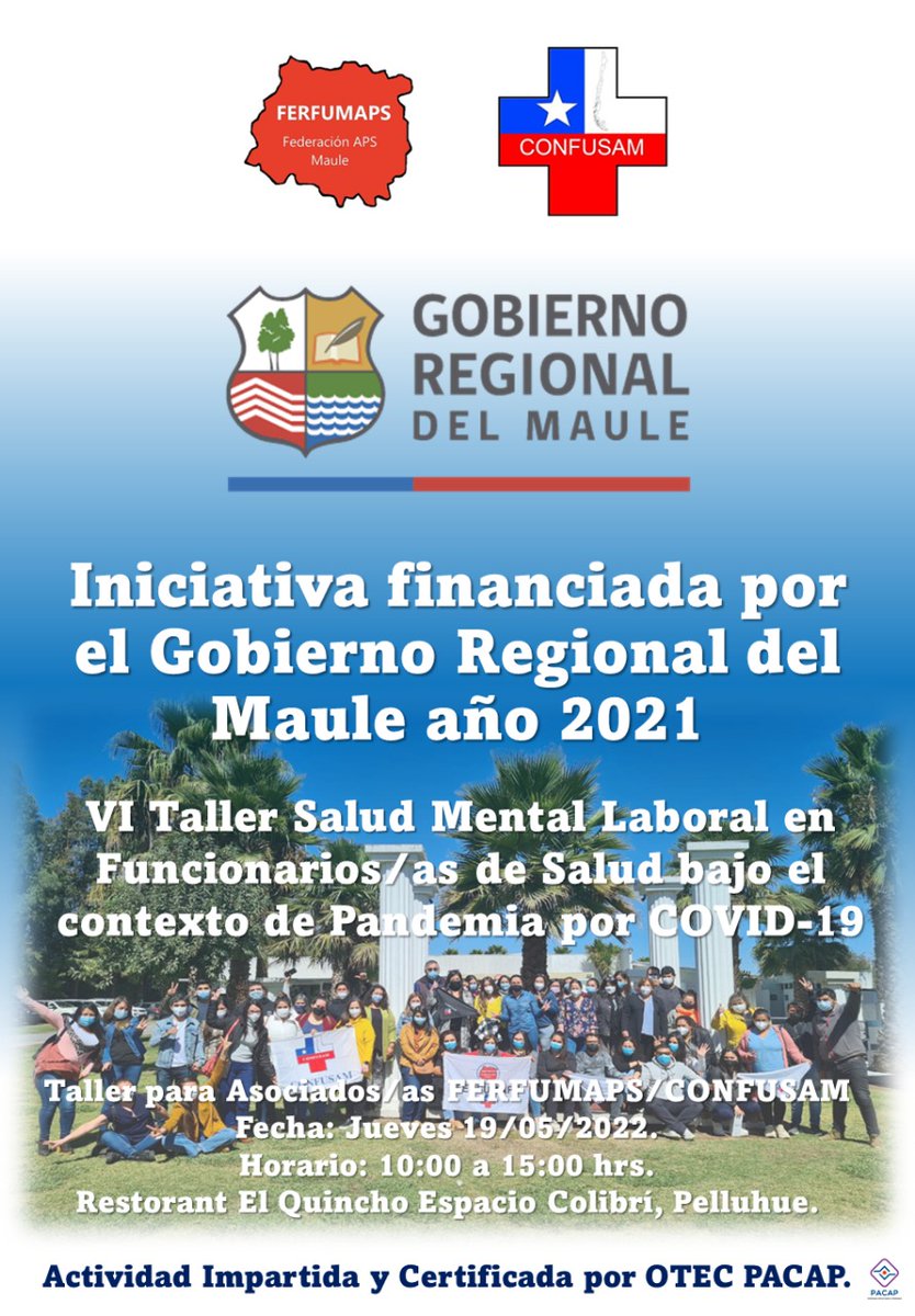 ferfumaps's tweet photo. Si te encuentras participando de nuestro Taller SM Laboral sigue nuestras Redes Sociales, da me gusta a nuestras cuentas, y comparte esta publicación respondiendo a la pregunta... "Mi Autocuidado durante la Pandemia por COVID-19 ha sido... ¡a participar! 👏👏👏 https://t.co/cZ9vRQKLu1