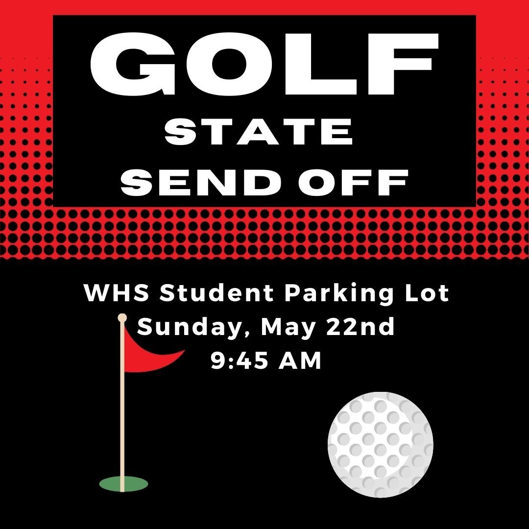 TailgateRaider's tweet photo. come out and support the boys golf team as they head to state!! https://t.co/bqfxtHy7GQ