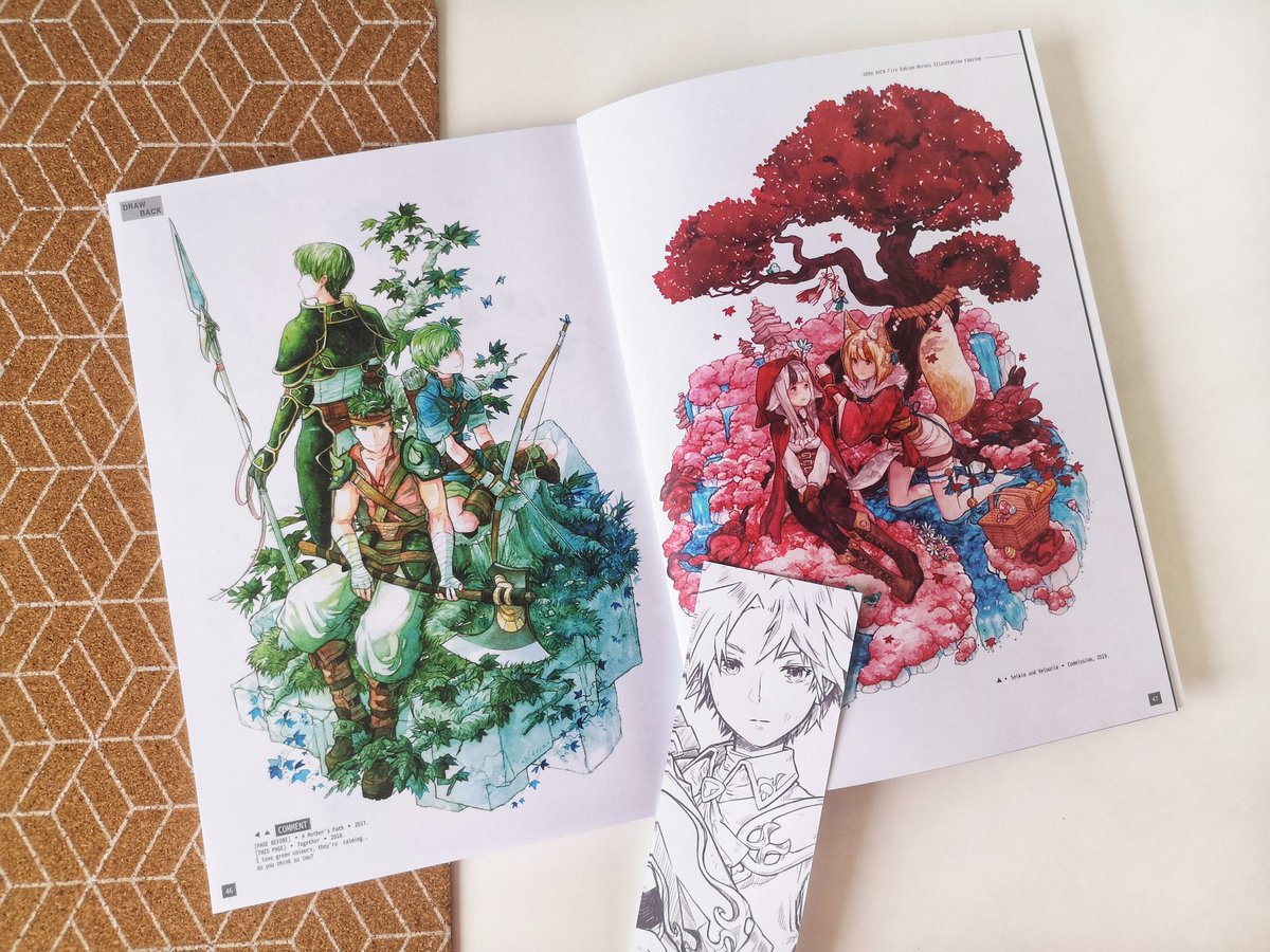 FE Heroes zine
ʕっ•ᴥ•ʔっ💞
Comes with free Klein bookmark~