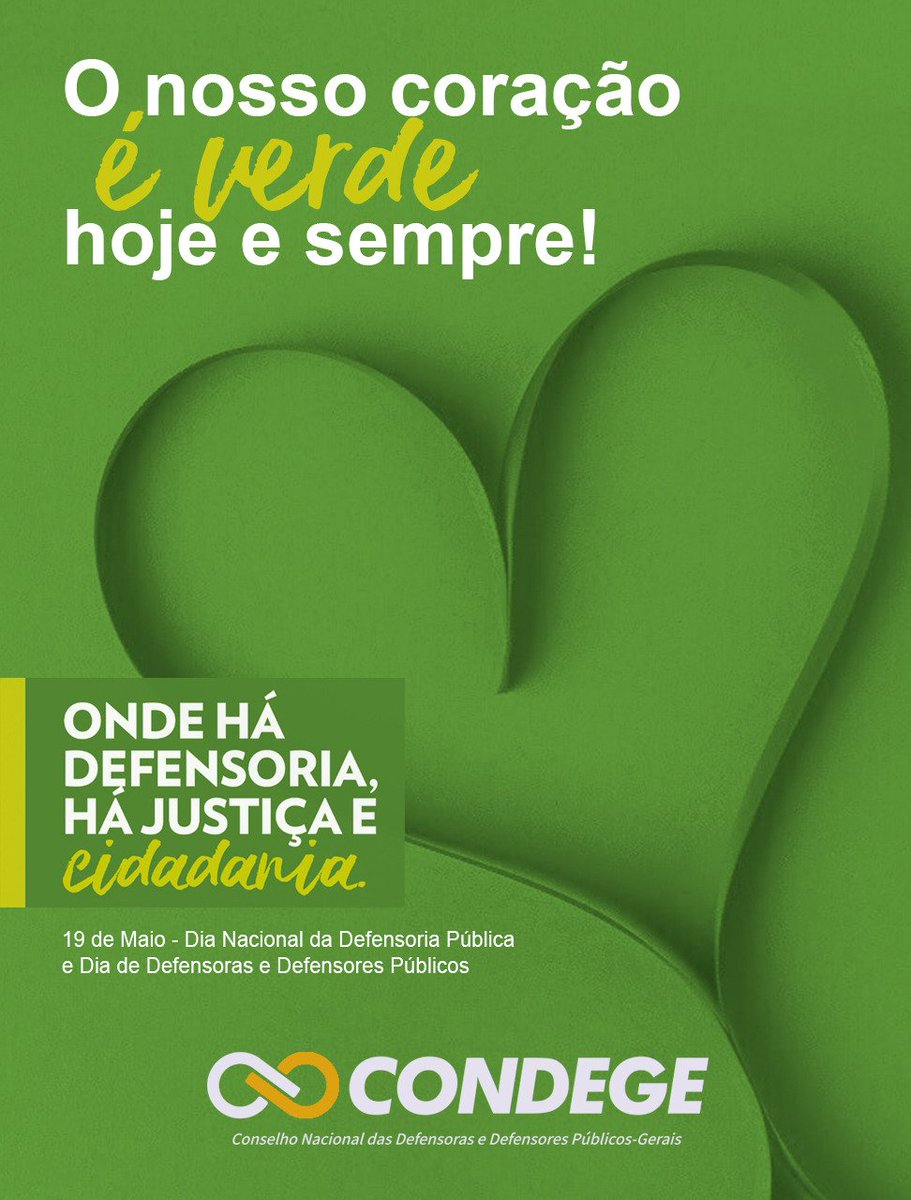 A data de hoje é para celebrar e também lembrar a importância da Defensoria Pública nos Estados para o sistema de Justiça e para a vida de milhares de pessoas. #DefensoriaSIM