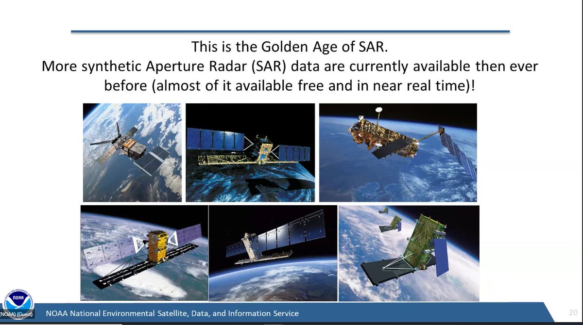 #RCMSatellites User Forum finishing up with <a href="/NOAA/">NOAA</a>'s quote!  We agree!  It is the #GoldenAgeofSAR!