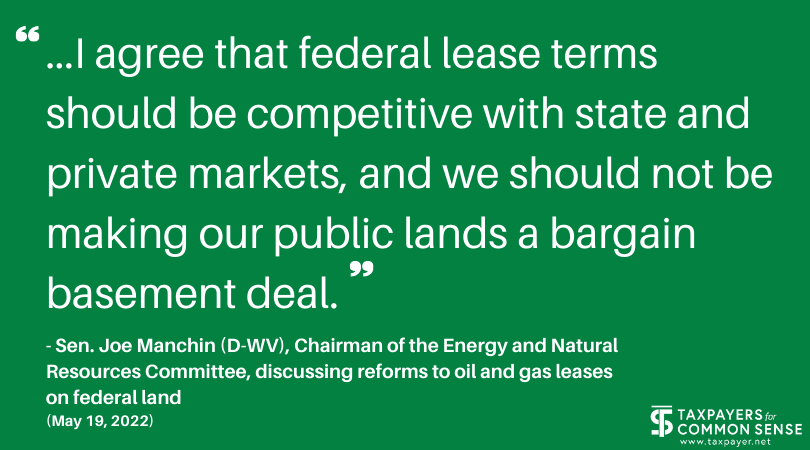 taxpayers's tweet photo. .@Sen_JoeManchin raises important issues for taxpayers at today's budget hearing-https://t.co/qfZFltLRsX
1987 rental rates aren't pushing companies to develop unused oil & gas leases + we need to raise a 102yo royalty rate to get taxpayers a #FairReturn
https://t.co/zn922xZgge https://t.co/Ln0T49Y04i