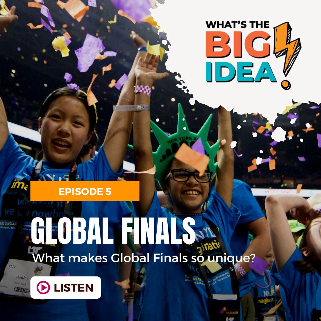 IDODI's tweet image. This week, we’re in Kansas City, Missouri to celebrate our amazingly creative &amp;amp; innovative students at Global Finals 2022. Check out what some of our alumni have to say about their Global Finals experience in a special episode of What’s the Big Idea? hubs.la/Q019_8h30