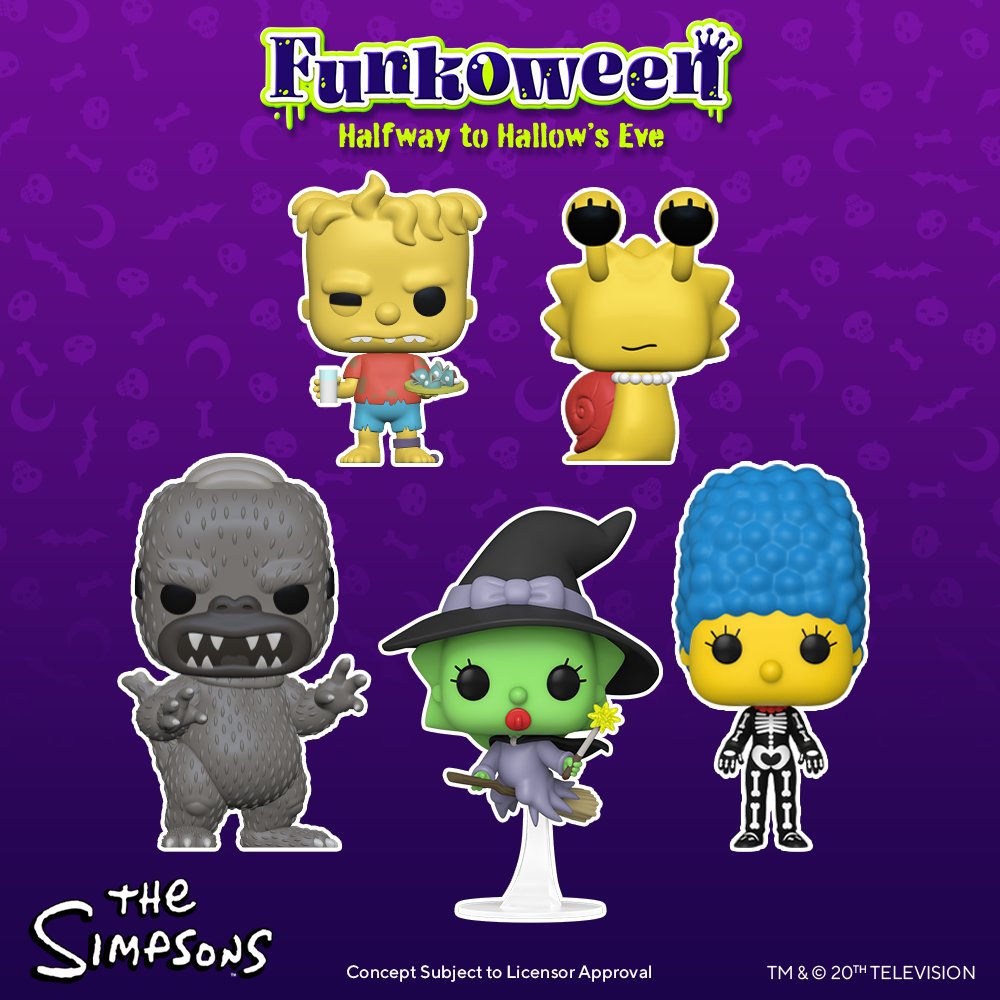 Funko on Twitter: "Funkoween 2022: Pre-order POP! Television: The Simpsons for your collection https://t.co/eNnwY037IE #Funkoween #Funko # FunkoPOP Twitter
