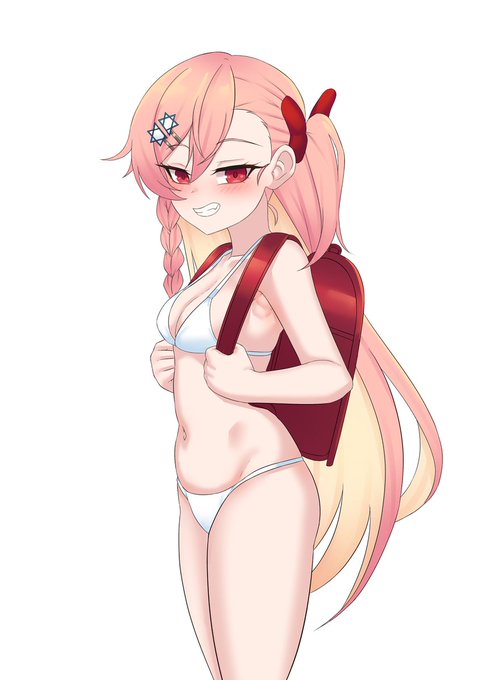 Msgk loli Negev, accidentally a birthday gift for a friend 💦

Full res in Fanbox: (https://t.co/qYqnvM3bhy) 