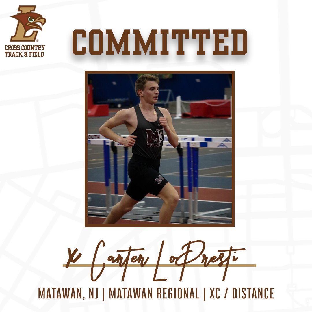 Today we're welcoming Carter LoPresti to the #Lehigh2026 class.  This indoor season Carter set his school's 3200m record! <a href="/milesplit/">MileSplit US</a>