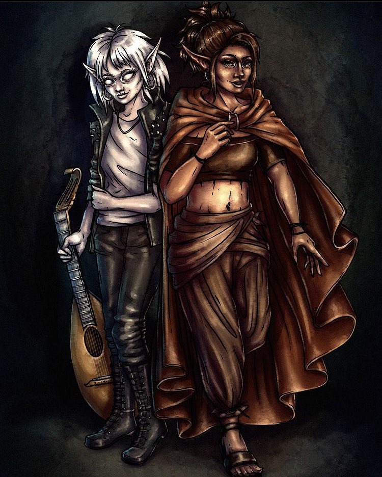 ChloeDrawsStuff's tweet photo. @JookpubStock 2019 and 2022
Cringing so hard that the left one was a commission, the shading on the faces is so intense 😅 https://t.co/NKvxcUKo82