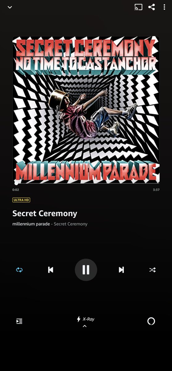 ACO___music's tweet photo. #milleniumparede
#SecretCeremony

逝ってきます😈 https://t.co/f66xxFCoB9