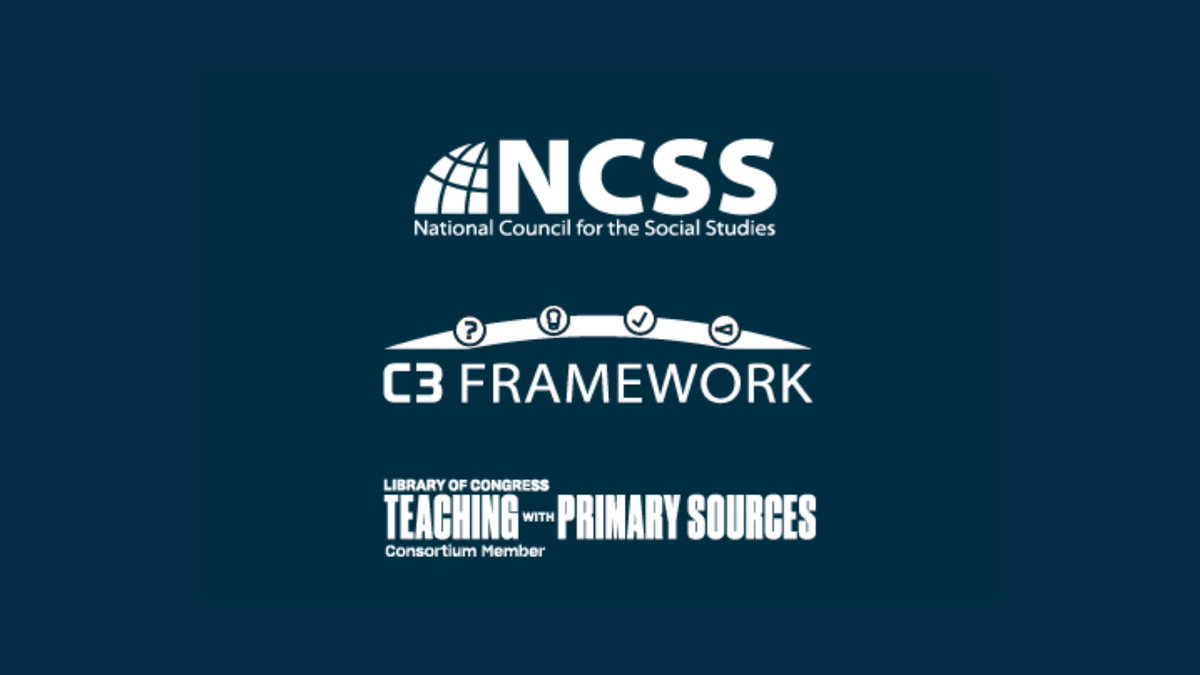 NCSSNetwork's tweet photo. Join us for the Inquiry and Teaching with Primary Sources Summer Institute! Methods professors will receive a $500 stipend for your time and learn how to construct #socialstudies inquiries using digital primary sources. Register: https://t.co/5dfiHw7KxY https://t.co/ubUIpU09rl