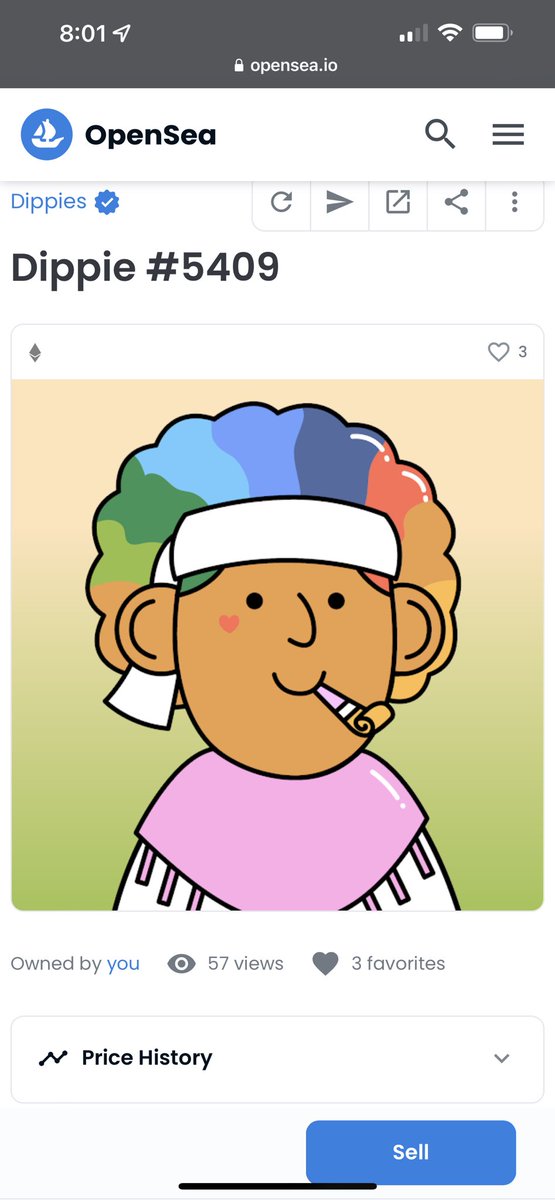 I decided to get my 2nd <a href="/DippiesNFT/">flyingdolphin65</a> #getyourdipsout