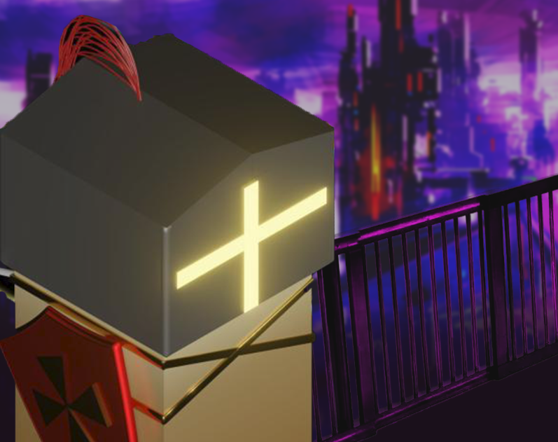 CyberBloks's tweet photo. Cyber City closed its gates. 🚪

The Knight Oracle keeps it safe &amp; sound.

until wen?
👇 You tell me https://t.co/yh9iptWFRu