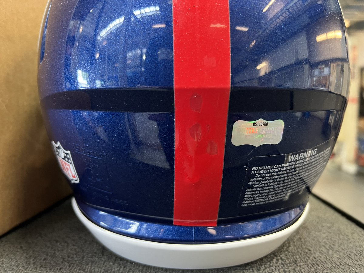 Greg (@not_now_greg) on Twitter photo Sterling Shepard Autographed
Authentic Full Size Helmet.
Radtke Sports COA.
$165 Shipped
<a href="/Hobby_Connect/">Hobby Connection(Colton)</a> <a href="/SunDevilEverett/">Scott Everett</a> <a href="/MrFriThe13th/">MrCampCrystalLake</a> <a href="/alphafambreaks/">AlphaFamBreakers</a> <a href="/therealSPZA/">Jamie Spittler™</a> <a href="/eshecker/">Eric Hecker</a> Sterling Shepard Autographed
Authentic Full Size Helmet.
Radtke Sports COA.
$165 Shipped
<a href="/Hobby_Connect/">Hobby Connection(Colton)</a> <a href="/SunDevilEverett/">Scott Everett</a> <a href="/MrFriThe13th/">MrCampCrystalLake</a> <a href="/alphafambreaks/">AlphaFamBreakers</a> <a href="/therealSPZA/">Jamie Spittler™</a> <a href="/eshecker/">Eric Hecker</a>