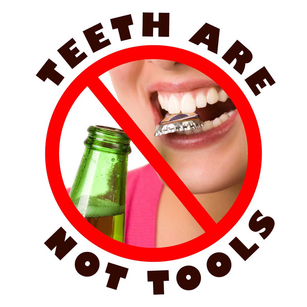 FamilyDentistUT's tweet image. Friendly reminder - do not use your teeth as tools! 

#TeethAreNotTools #HealthyTeeth #TeethTip