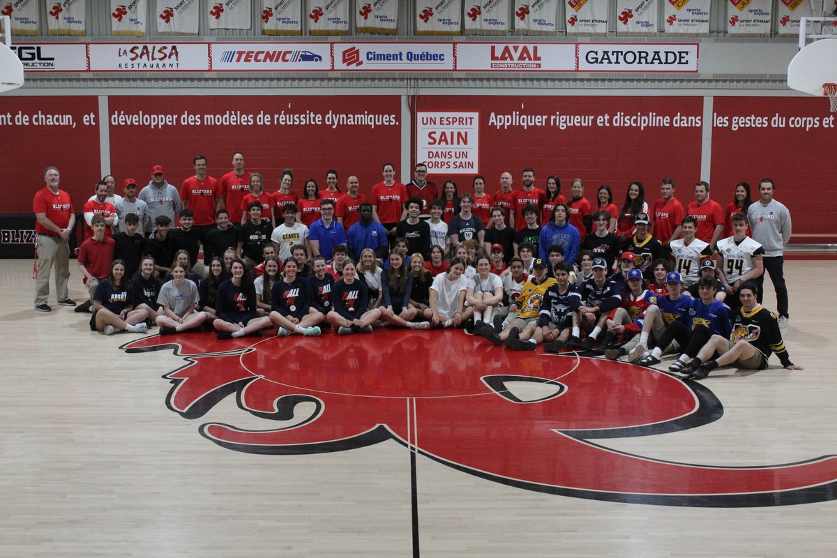 Reconnaissance des 70 élèves-athlètes de l'école poursuivant leur carrière sportive au collégial ou dans des écoles préparatoires canadiennes ou américaines. Go SSF! Go Blizzard!