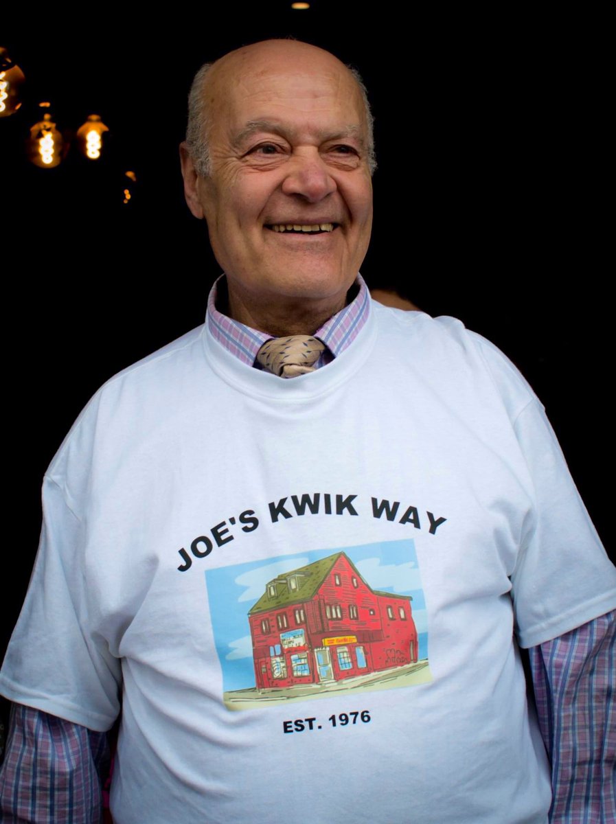 rthomeh's tweet photo. It happened. Papa Joe of Joe’s Kwik-Way is officially retired! Mabrouk Dad ❤️

#joeskwikway #halifax #cornerstore @TwitCoast @HalifaxReTales https://t.co/LDc3XpjdOG