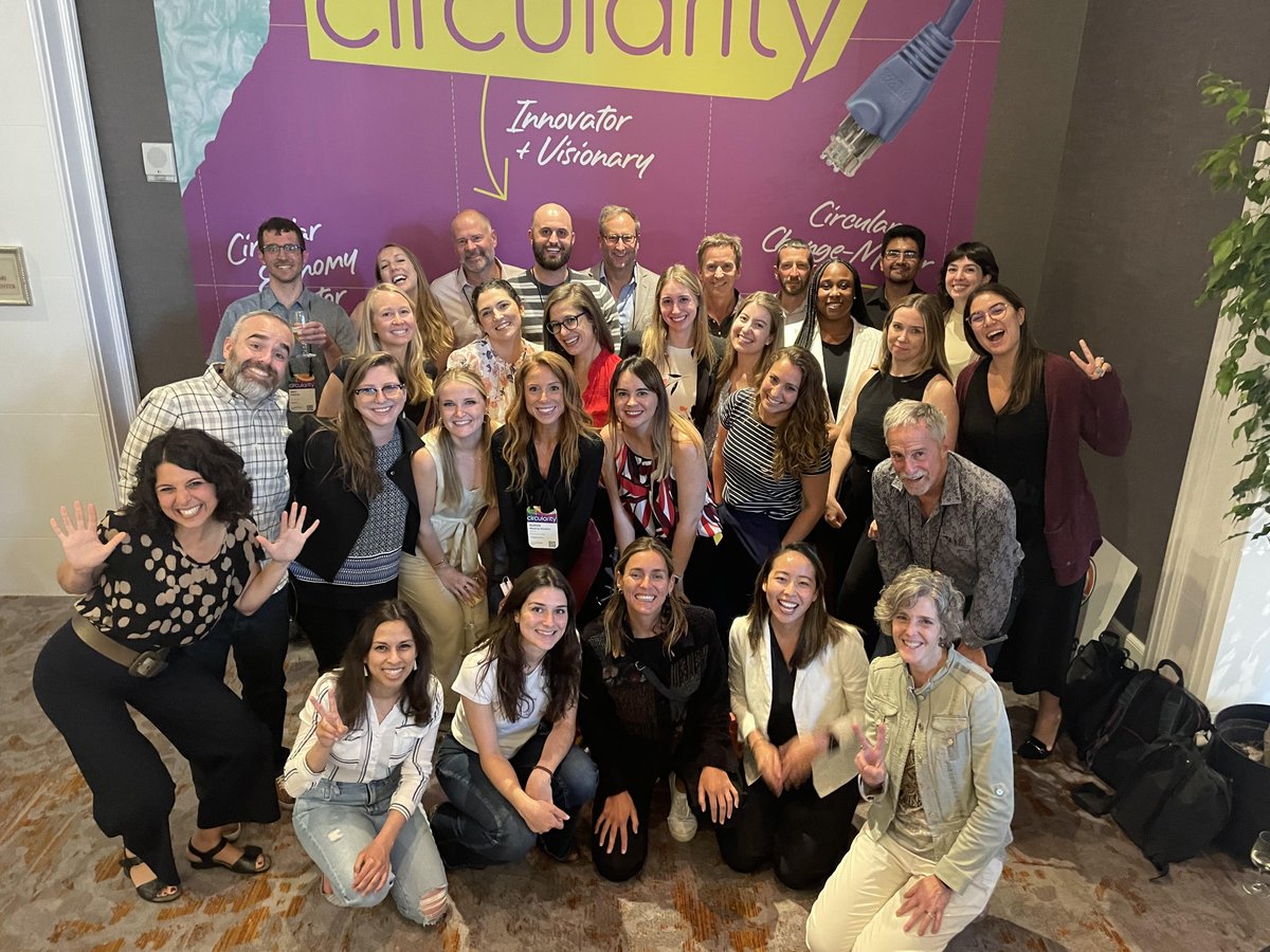 trellisgroup_'s tweet photo. The GreenBiz team at #Circularity22.
We all hope you enjoyed the event! Let us know your highlights in the comments below ⬇️ https://t.co/vNstCtg5uA