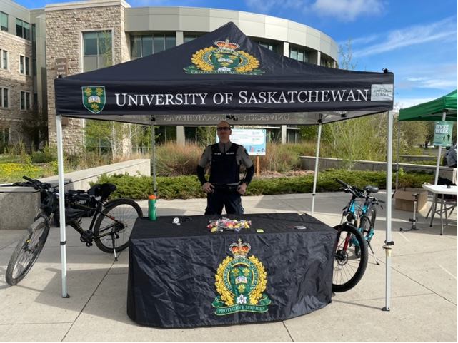 Come see us at our tent set up at College and Wiggins for #BikeToWorkDay 🚲