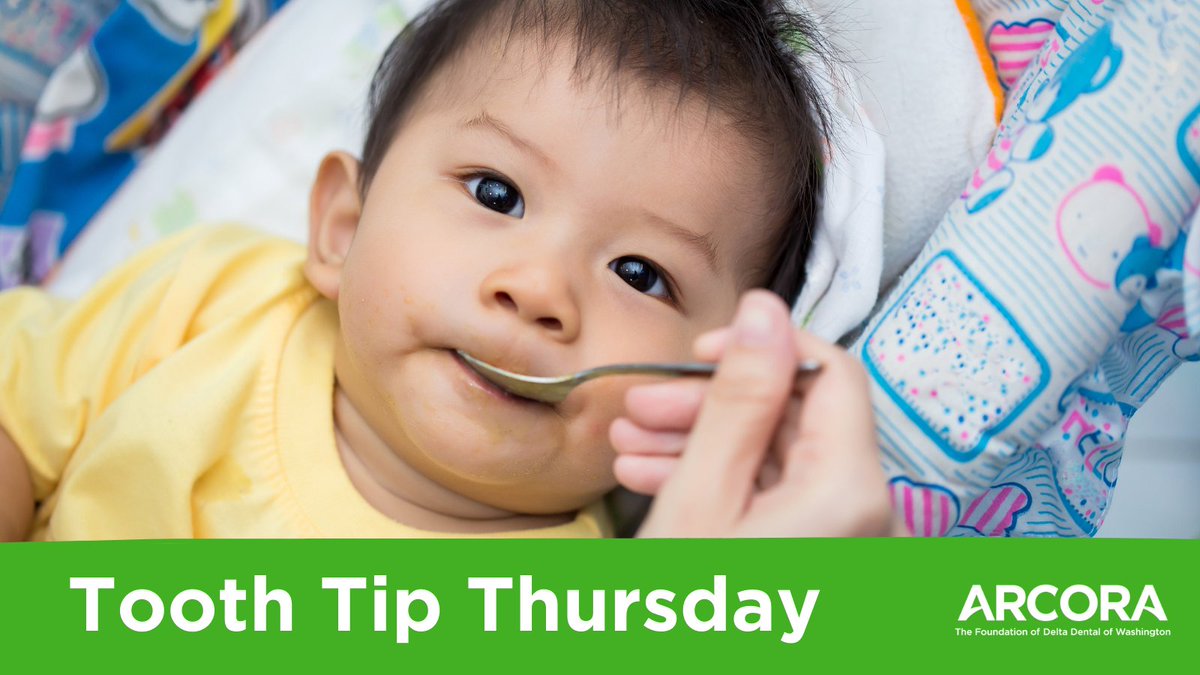 A sneaky culprit for #babyteeth cavities? Spoons! 🥣 Did you know you that when sharing utensils, you may pass cavity-causing germs to your baby? That's why it's important for new parents to keep their smiles healthy. Find dental care today. ➡ https://dentistlink.org/. #ToothTip 