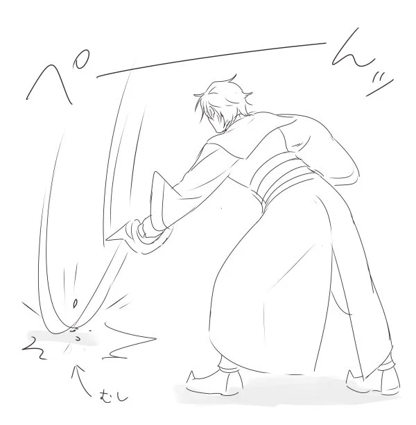 無計画に一発描き 