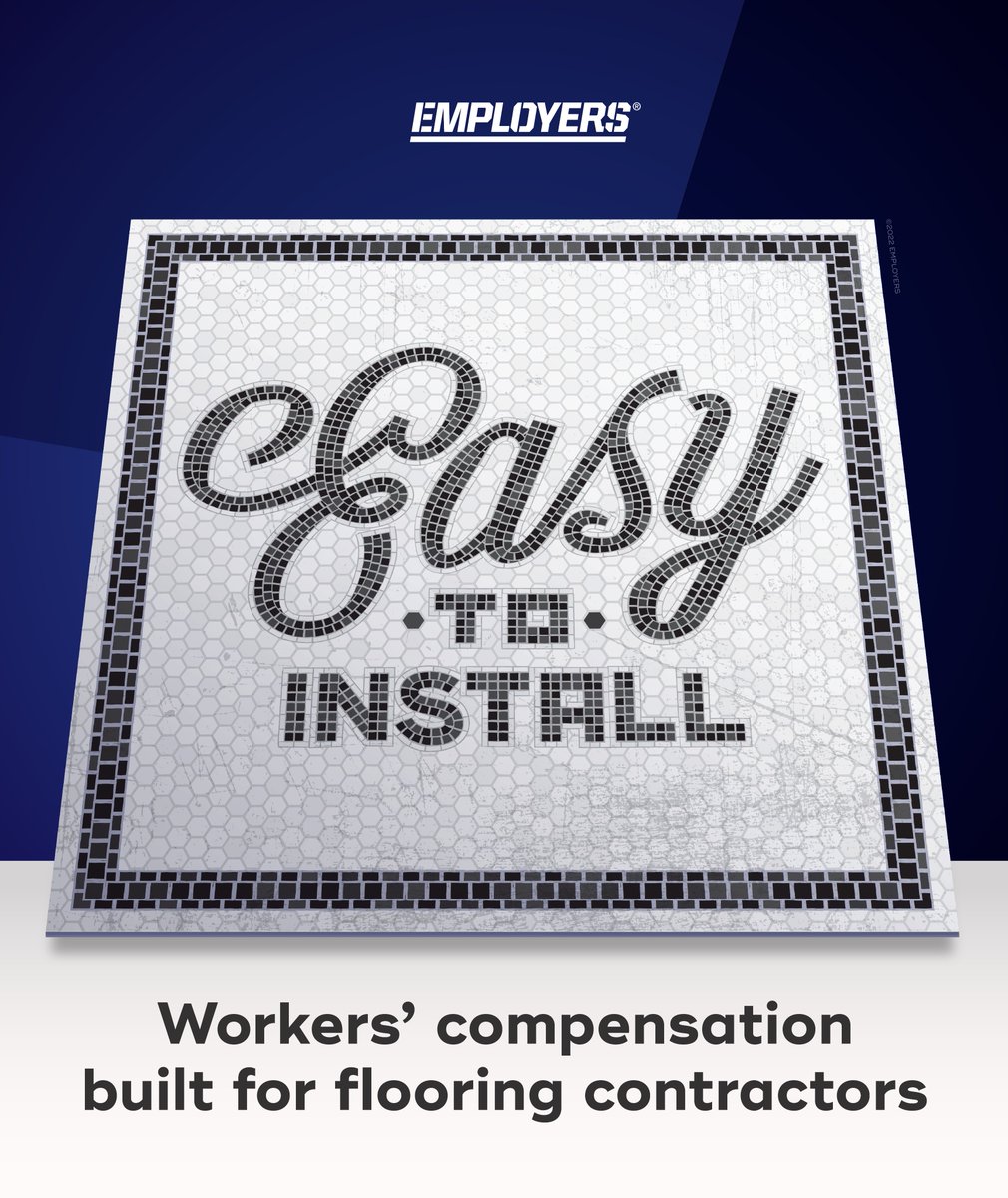 Announcing our newest industry: flooring contractors. Agents, get a ready-to-bind quote back in as little as 30 seconds.

#flooring #workerscomp #smallbusinessinsurance
#employers #employerseasy

engage.employers.com/workers-compen…