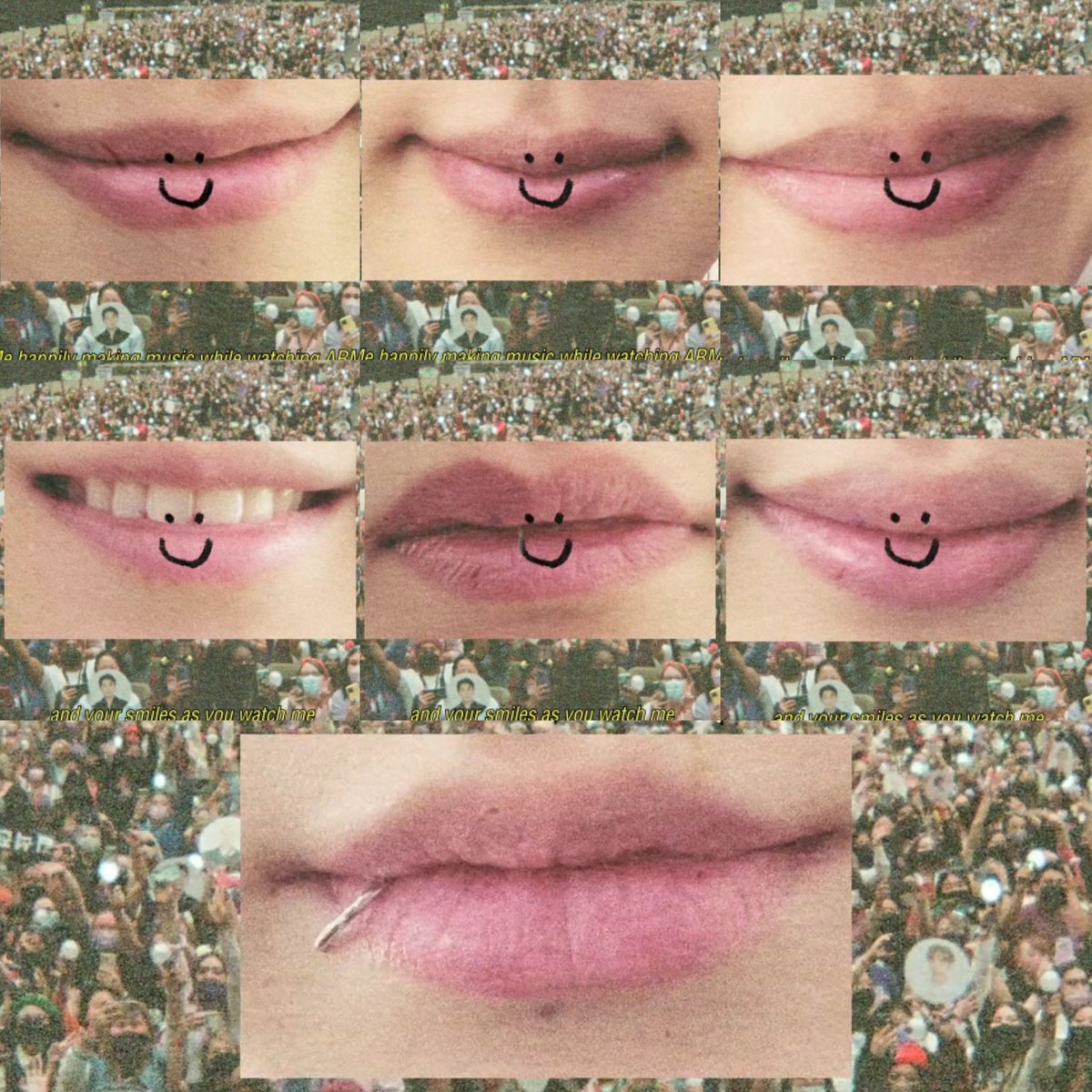 o jungkook incluindo a boca e sorriso dos seus hyungs no seu vídeo foi o motivo do meu choro