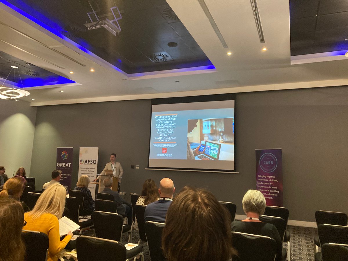 <a href="/JAY__TORRANCE/">Jamie Torrance 🏴󠁧󠁢󠁷󠁬󠁳󠁿</a> presenting his #gambling tilting research <a href="/CAGRconference/">Current Advances in Gambling Research (CAGR)</a> #CAGR2022