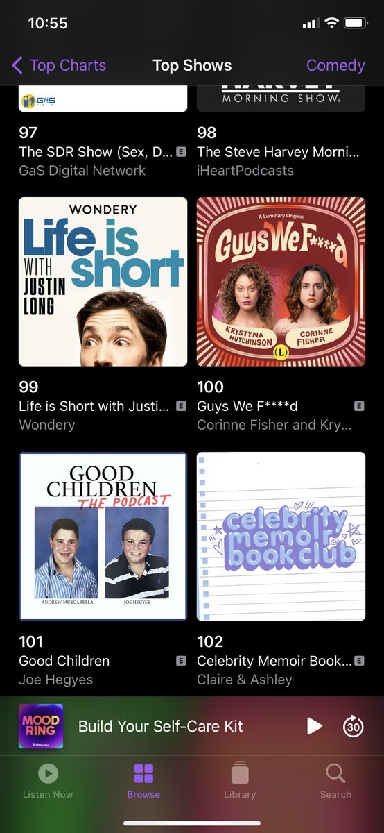 JillM_Webb's tweet photo. the podcast im producing for fun with the besties @bequietjoe @AndrewMusky is ranking #101 in the Apple Podcast comedy charts on episode #3! give us a listen so we can outrank Justin Long lmao #sorryjustin: https://t.co/DwqFXq9pKP https://t.co/NWI6Xt5qfU