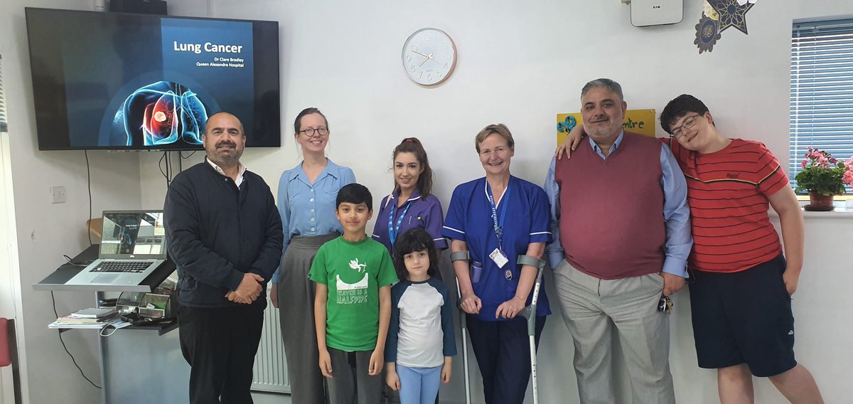 PHU Lung CNS Team (@phucnslung) on Twitter photo Community teaching on Monday night at the Peace Centre. Brilliant talk by Dr. Bradley to raise awareness of lung cancer signs and symptoms. We were impressed by the knowledge of the next generation! <a href="/PHU_NHS/">Portsmouth Hospitals University NHST</a> #ProudToBePHU Community teaching on Monday night at the Peace Centre. Brilliant talk by Dr. Bradley to raise awareness of lung cancer signs and symptoms. We were impressed by the knowledge of the next generation! <a href="/PHU_NHS/">Portsmouth Hospitals University NHST</a> #ProudToBePHU