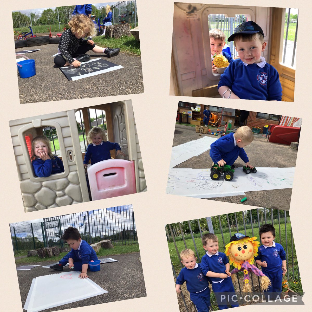 Lots of fun with our ambitious Anwen’s in our outdoor area this afternoon.  They are becoming #healthyconfidentindiviudals 🤩 da iawn pawb. @OLW @DeightonPrimary <a href="/powell_dps/">Miss Gemma Powell</a>