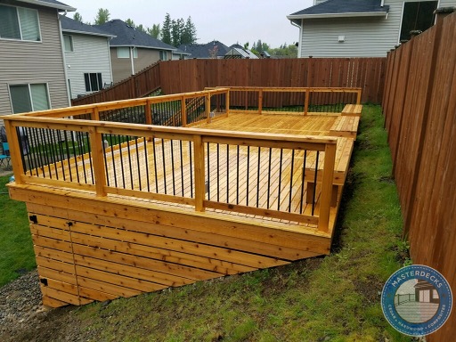 masterdecksllc's tweet photo. Looking for a big deck, small deck, or multi-level deck? Give our professionals at MasterDecks a call to help you navigate the details of making your dream deck space, a reality! 
 To book your free estimate, click here: https://t.co/3IfOCIcdyE https://t.co/EwDp32Pw9b