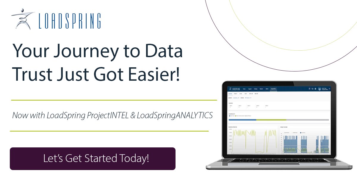 LoadSpring's tweet image. Read our latest blog about LoadSpring ProjectINTEL™ &amp;amp; LoadSpringANALYTICS™: two vital components of #LoadSpringCloudPlatform and your journey to #datatrust. 

ow.ly/O1Rv50JccV2