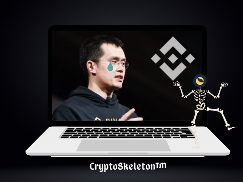 CryptoS1keleton's tweet photo. Основатель Бинанс Чанпэн Чжао написал в Твиттер, что он снова обеднел из за краха #TerraLuna 🤯

Напомним, Бинанс инвестировал в #TerraLuna 1,6млрд$(теперь стоят 2200😬$)

#Новости 

CryptoSkeleton💀Канал (https://t.co/EbXReBSU2W) https://t.co/FgQImGCIKk