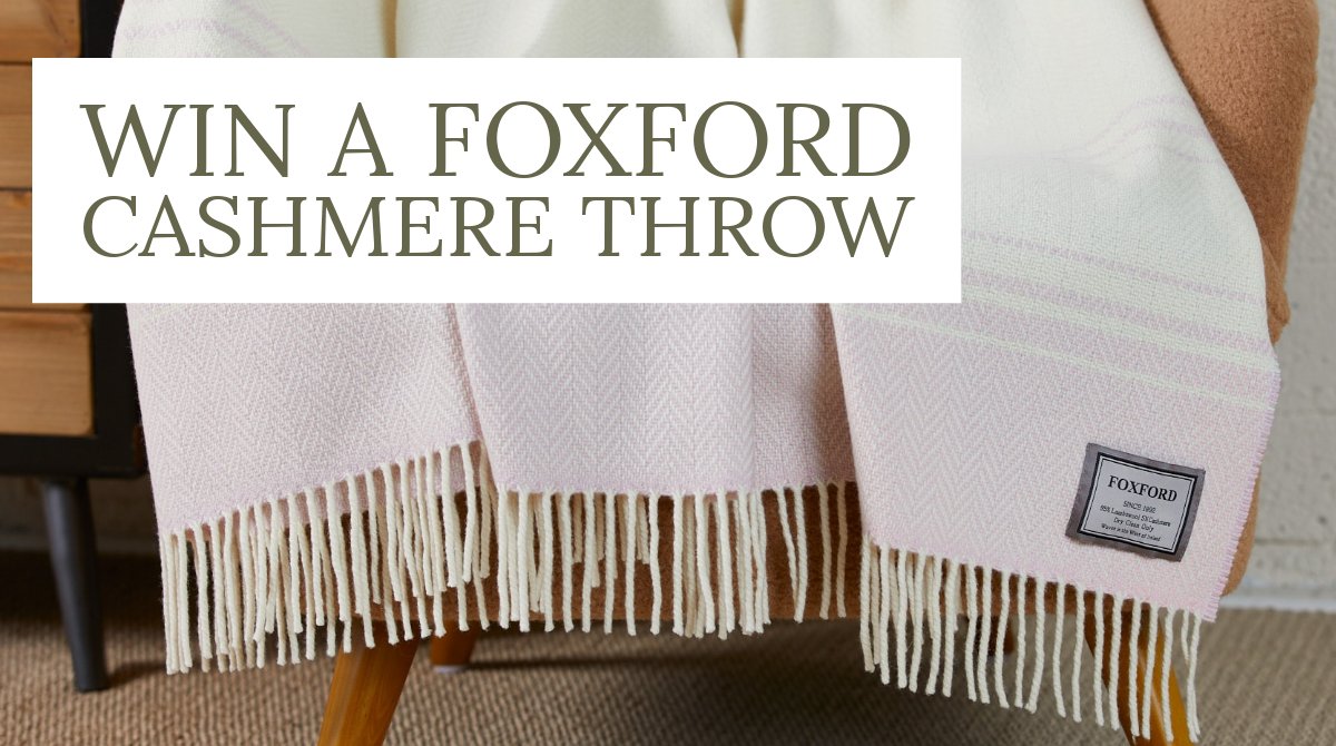 foxfordhome's tweet photo. 💥#Giveaway!!💥
To celebrate 130 years of Foxford and the introduction of our Nostalgia Collection range of Cashmere Throws.
We would like to give away a throw of your choice... All you have to do is... RT this with #Foxford 
Browse the range here-
https://t.co/sV6q7ucoVN https://t.co/1ndv39BhAI