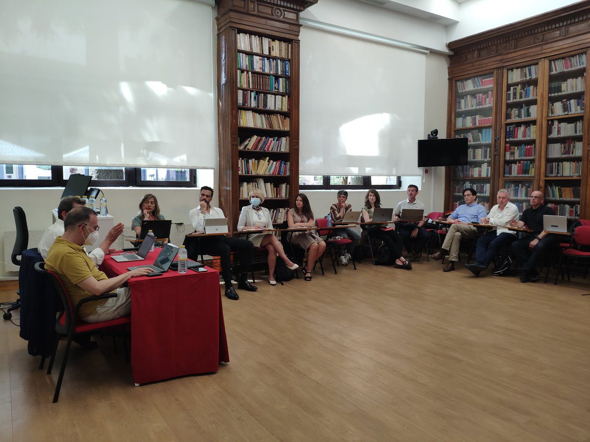 RED_INTUR's tweet photo. Hoy tenemos el placer de estar en @Nebrija celebrando nuestra 43ª reunión. Nos reunimos dos veces al año, así que ya llevamos algunos años en el candelero. https://t.co/FKPyzvsg9y