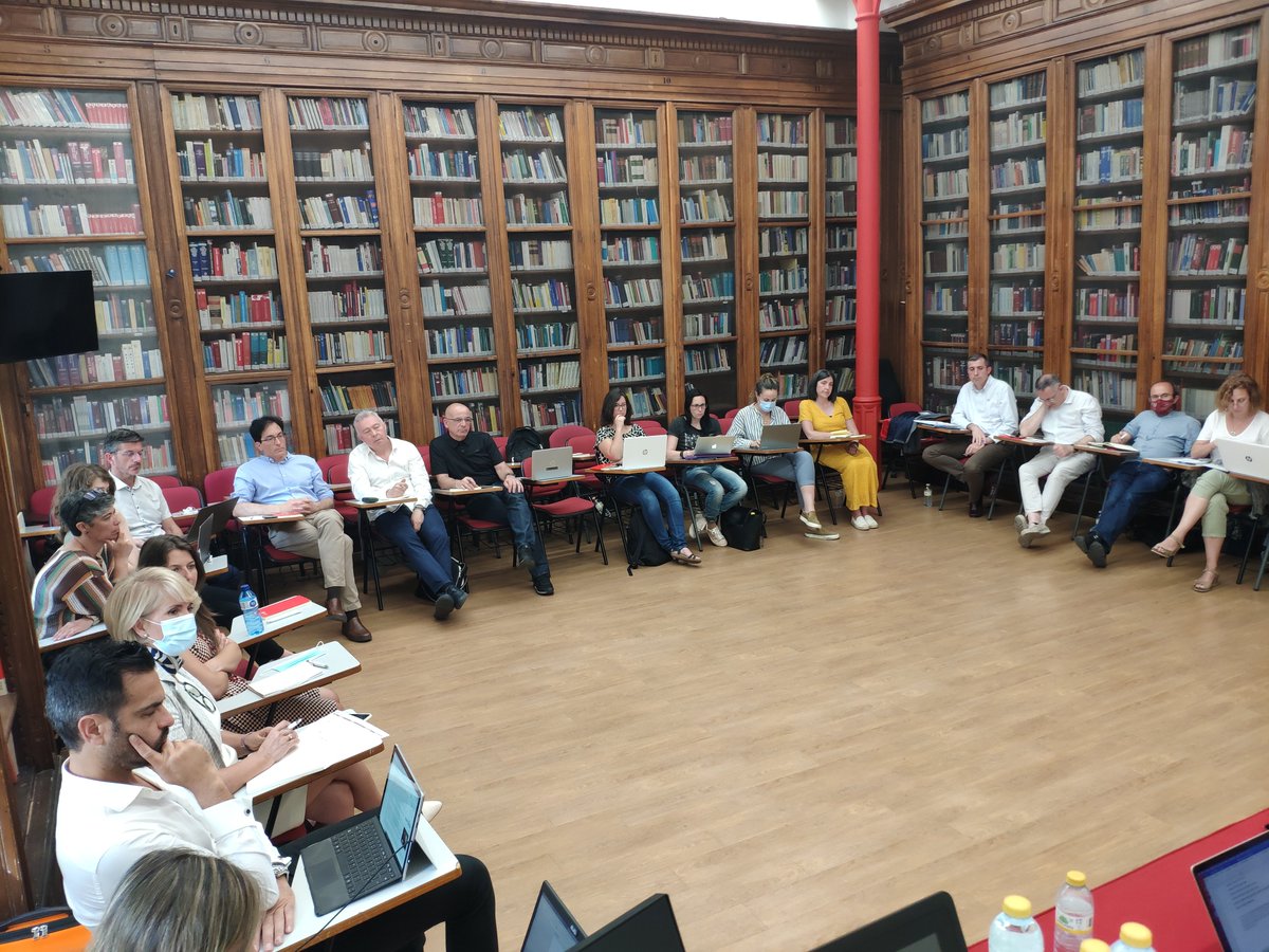 RED_INTUR's tweet photo. Hoy tenemos el placer de estar en @Nebrija celebrando nuestra 43ª reunión. Nos reunimos dos veces al año, así que ya llevamos algunos años en el candelero. https://t.co/FKPyzvsg9y