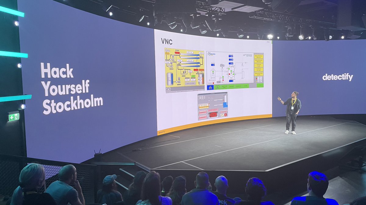 detectify's tweet photo. Next up at #HackYourself Stockholm, our security researcher Kursat Cetin talks about how he could potentially get access and control a gas station in Turkey and why it’s important to monitor your attack surface - whether you’re a country or a company https://t.co/WNgKhrzx1d