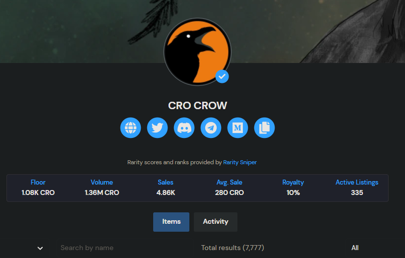 Murica__1st's tweet photo. While we slept, the floor on Cro Crows jumped to over 1k! Do not sleep on crows... EVER! They are messed up crazy creatures who will sneak attack when you least expect it! Best to have them on your side...

Lot of bullish events happening here, I am pumped!

@cronoscrocrow https://t.co/Ln0K8uNlE1