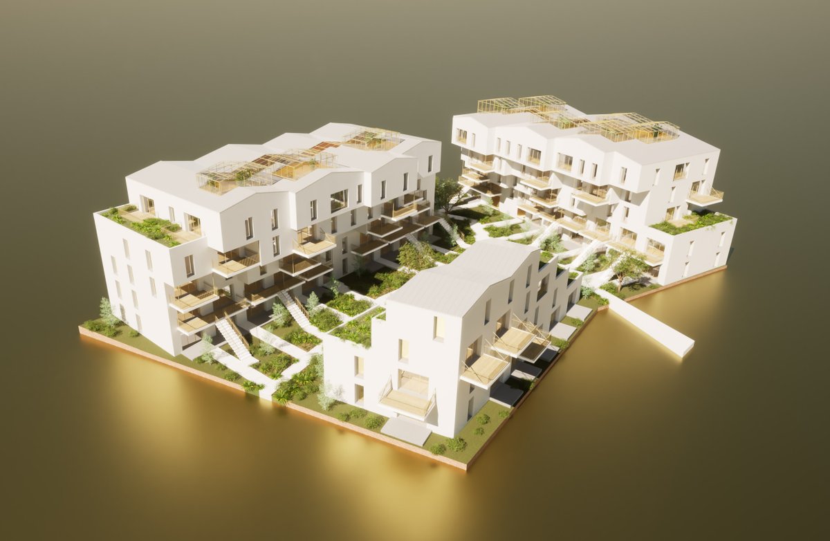 Lauréat - PADW a été désigné lauréat du concours de l’ilot A4, lancé par DURET PROMOTEUR sur ECLOSIA Parc à <a href="/larochesuryonfr/">La Roche-sur-Yon, Ville & Agglomération</a>  #concoursgagné #architecture Merci à DURET et à la Roche-sur-Yon pour leur confiance ! #teamarchi