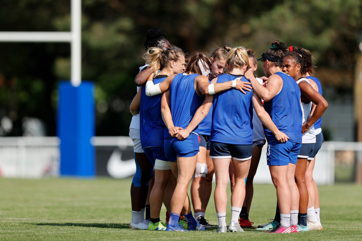 FranceRugby's tweet photo. ✅ #TeamRuns, terminés pour nos équipes de #France7 !
Rendez-vous demain à Ernest Wallon et sur les antennes de Rugby+/Canal+Décalé pour le grand début du @france7s ! 🔥🇫🇷
#FranceSevens #ItsGameTime https://t.co/L1vkoHAxAX