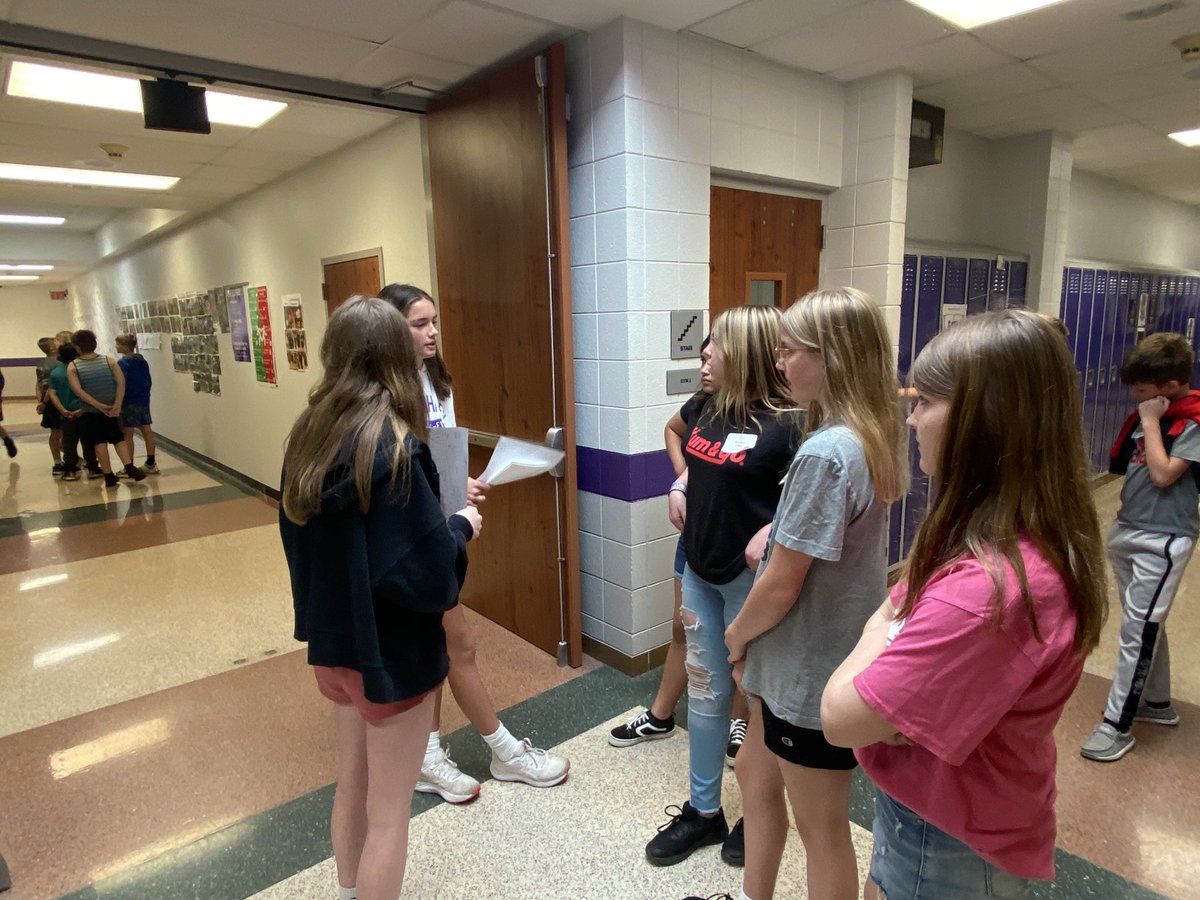 5th Grade Bump Up Day today at the Middle School. We are excited to welcome this group of student to the MS. The 7th graders do a great job of touring the students and answering their questions. #mocfv