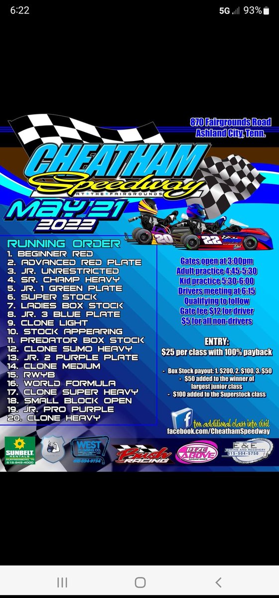 Fishmiser's tweet image. Come On Out For Some Good Short Dirt Track Racing.