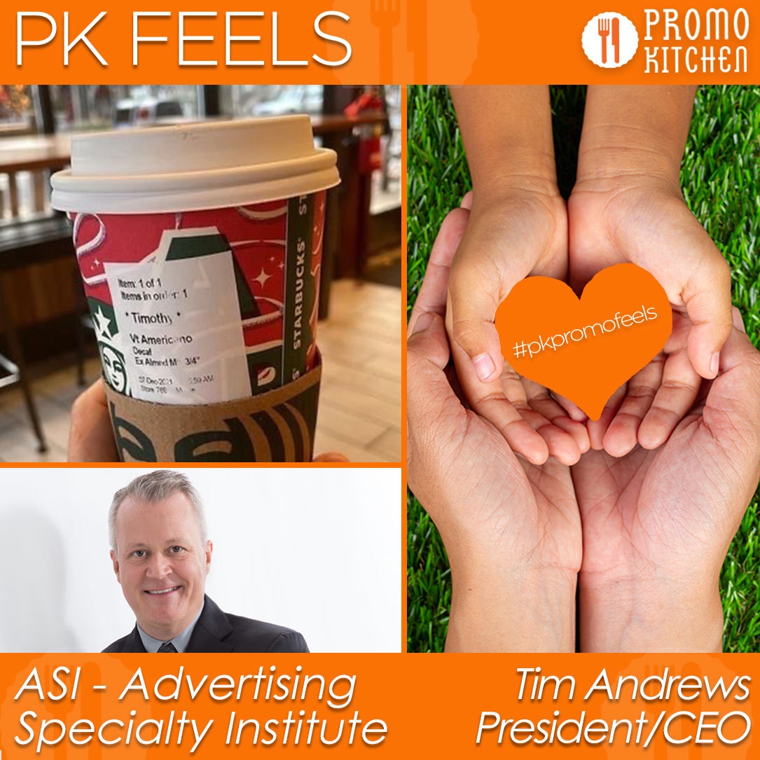 How did Tim Andrew's day just get 1000% better?! Find out how a small gestures and a little appreciation can go a long way.

l8r.it/TXHh  

#promokitchen #asi #promo #smallbusiness #itsthelittlethings